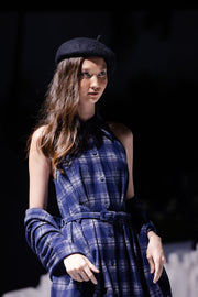 Blue Flannel Dress