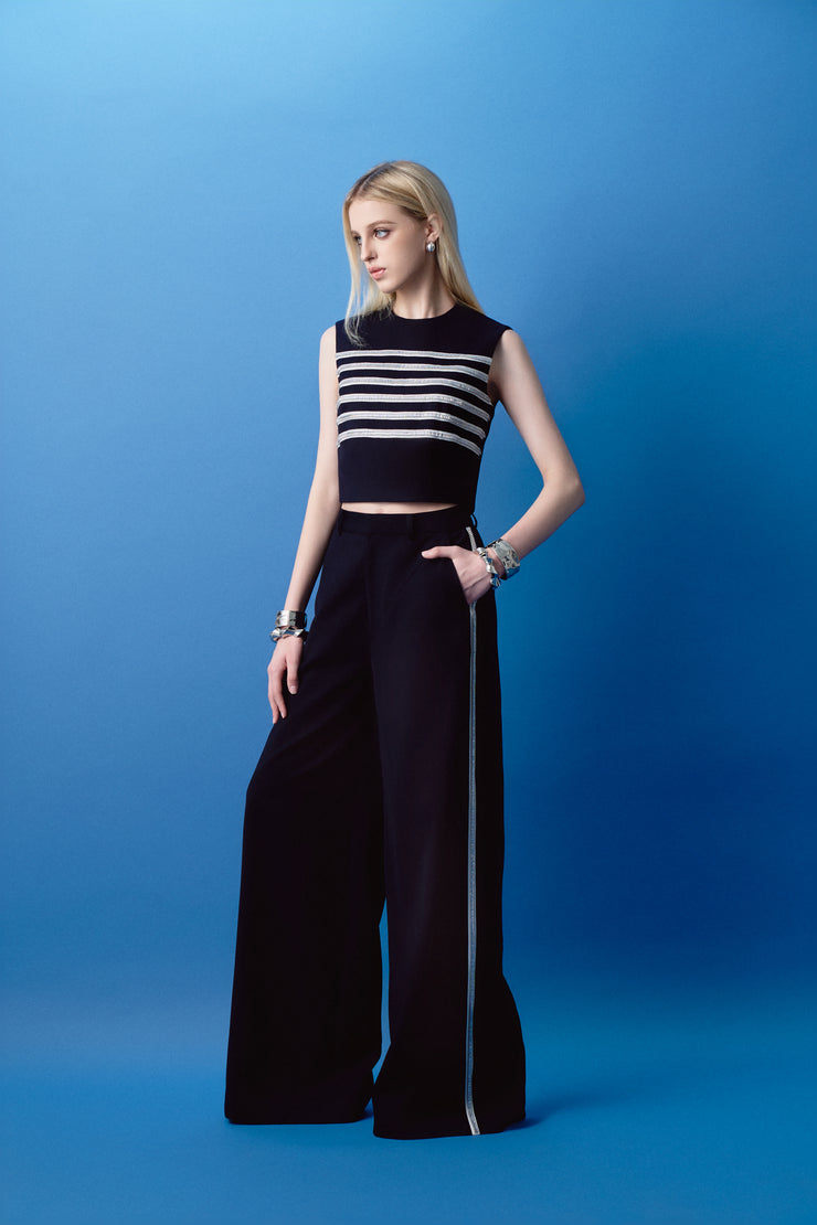 Shine Lines Wide-Pant