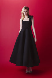 Black Bloom Dress