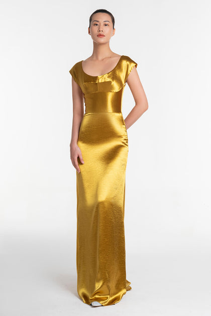 Lizzie Gold Dress